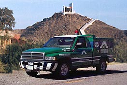 Green Angel Truck in San Felipe